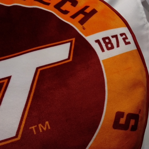 NCAA Virginia Tech Hokies Cloud Pillow - Picture 3 of 6